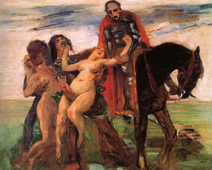 Frauenraub, Lovis Corinth